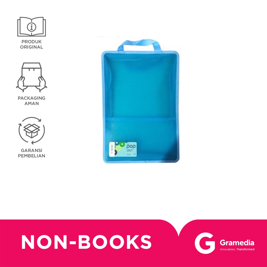 

DAIICHI POP ZIPPER BAG VERTICAL BLUE DPO33FC429M01