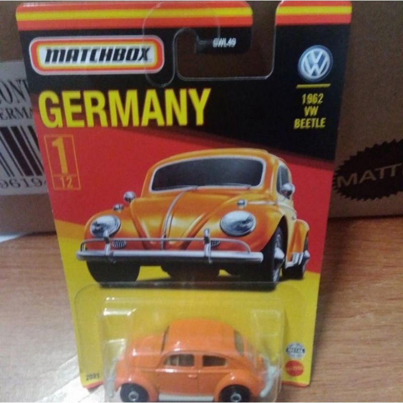 Matchbox VW beetle 1962