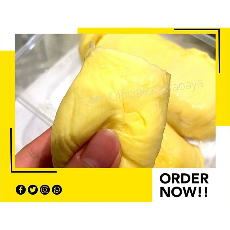 

Durian Montong‼️Durpas Duren Kupas Manis 500-650gr