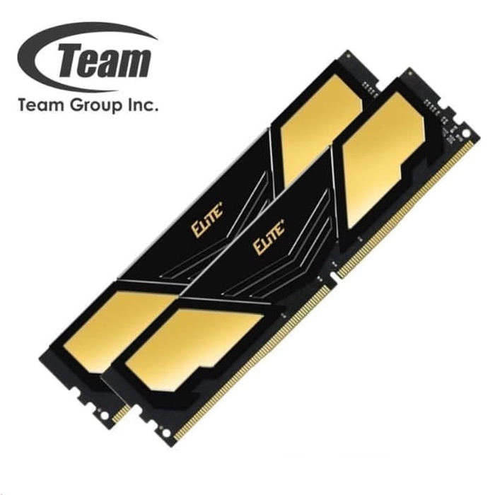 Memory TEAM Elite Plus 32GB (2x16GB) DDR4 3200Mhz (Resmi,Grs Lifetime)