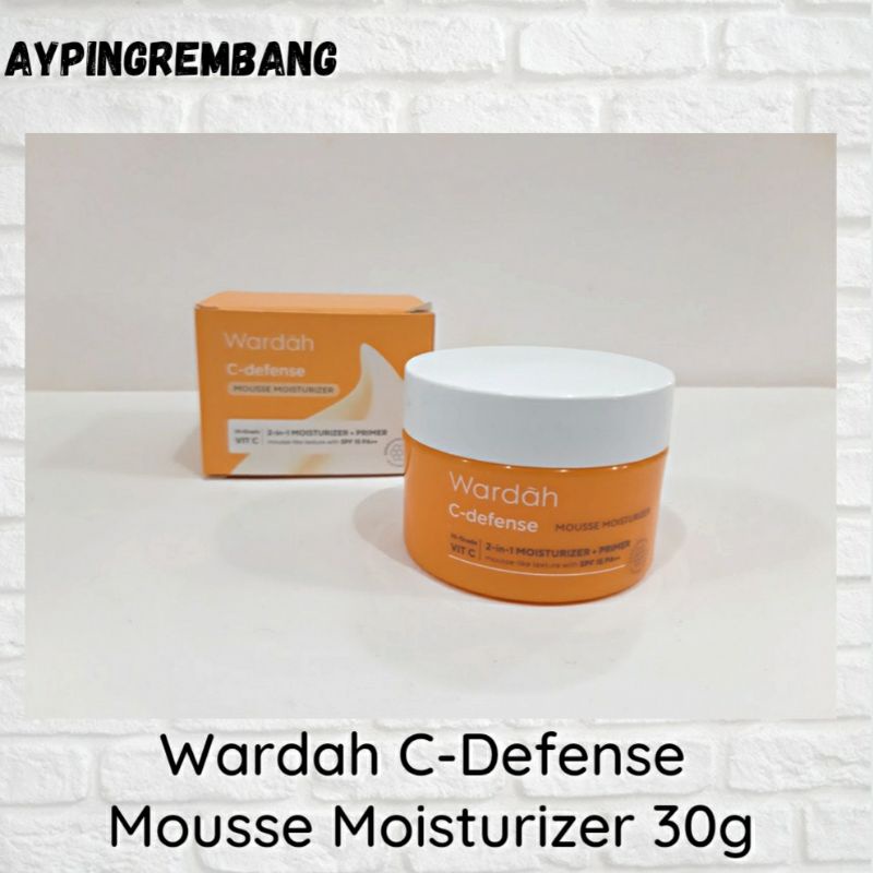 Wardah C-Defense Mousse Moisturizer