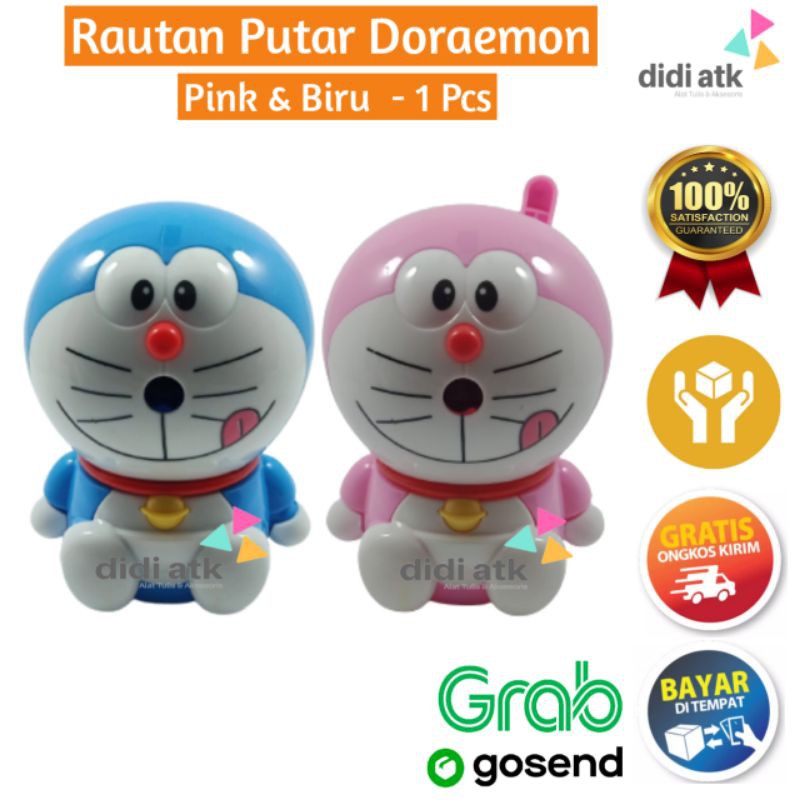 

Rautan Putar Doraemon / Sharpner Meja / Serutan Duduk 1 Pcs