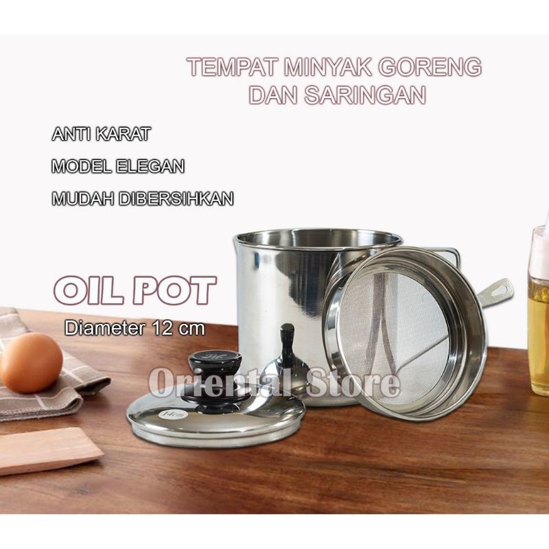 Harga Gila Saringan Sisa Minyak Goreng/oil Pot Penyaring Minyak Bekas WAgbm6rhj1DVwXd