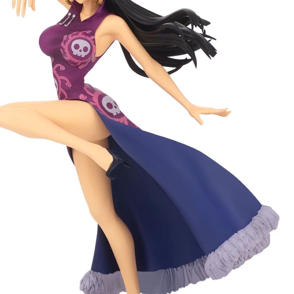 Mainan Action Figure Model Anime One Piece Boa Hancock Bahan PVC Untuk Hadiah Ulang Tahun Anak Laki-Laki Dan Perempuan