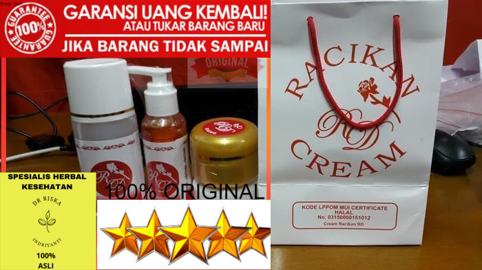 100% ASLI OBAT KRIM PENGHILANG JERAWAT PEMUTIH WAJAH CREAM RD 30GR ASLI ORIGINAL