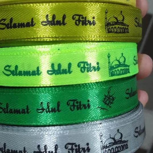 

☟ ALB-42 : Pita Saten Idul Fitri 0,5 inch (per ROL) ◌