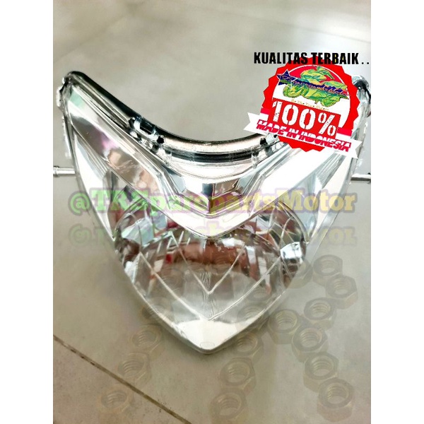 Lampu Depan/Kaca + Rumah/Reflektor Depan Motor Yamaha JUPITER MX 135 NEW