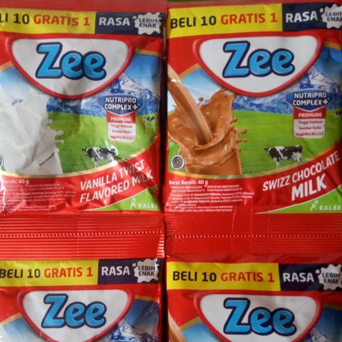 

Susu zee renceng vanila 10 sachet - Vanila