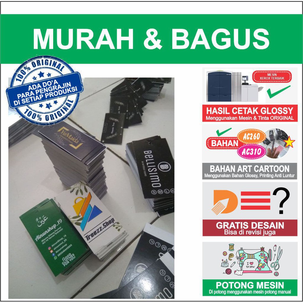 

Hang Tag Baju Label Baju Cetak Hangtag Baju Lebaran Label Merek Hangtag custom (FREE DESIGN)