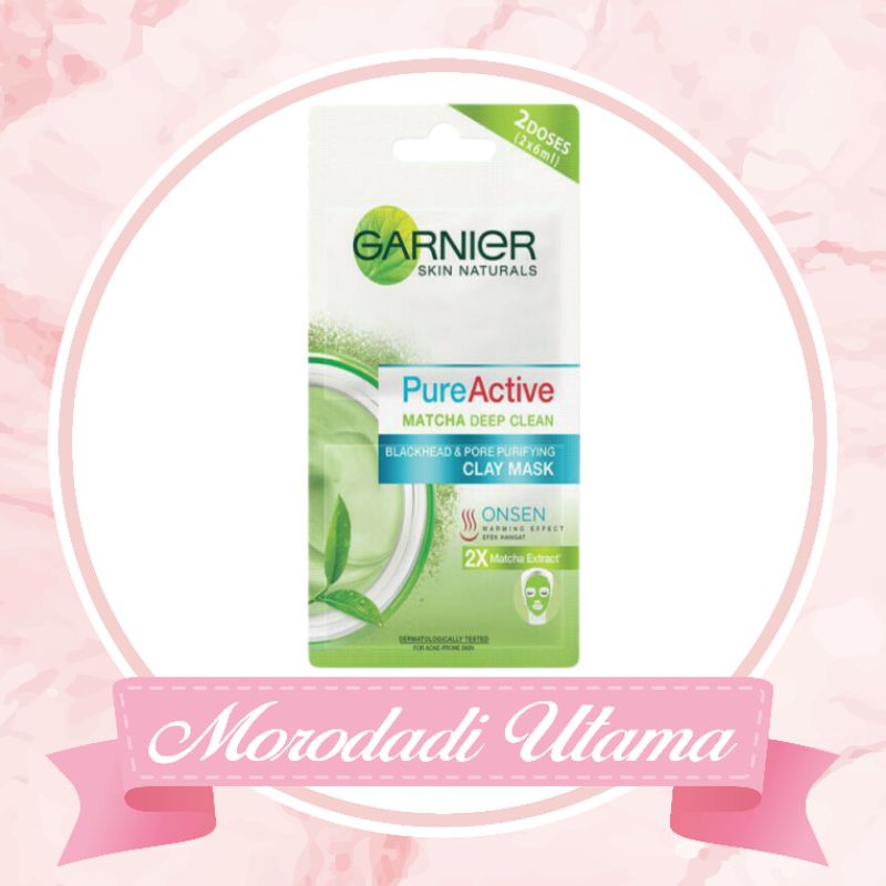 Garnier Pure Active Matcha Clay Mask