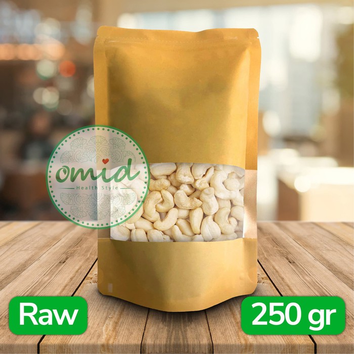 

Raw Cashew Nuts Super Kacang Mede Mete Kupas - Mentah Super 250gr