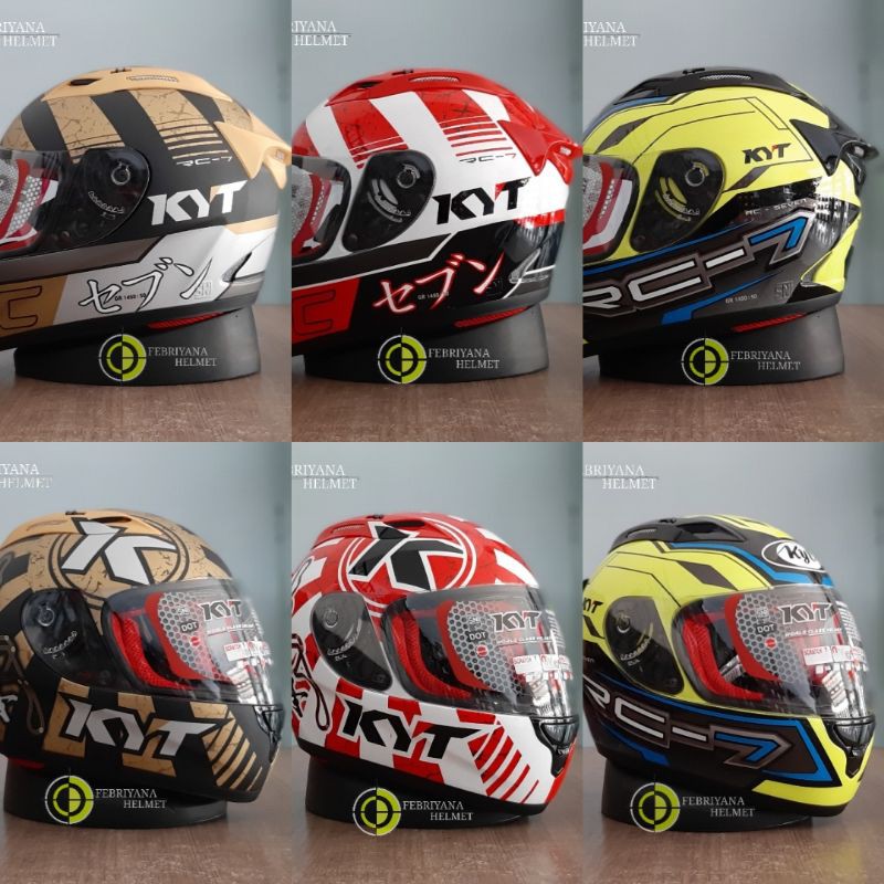HELM KYT RC7 MOTIF