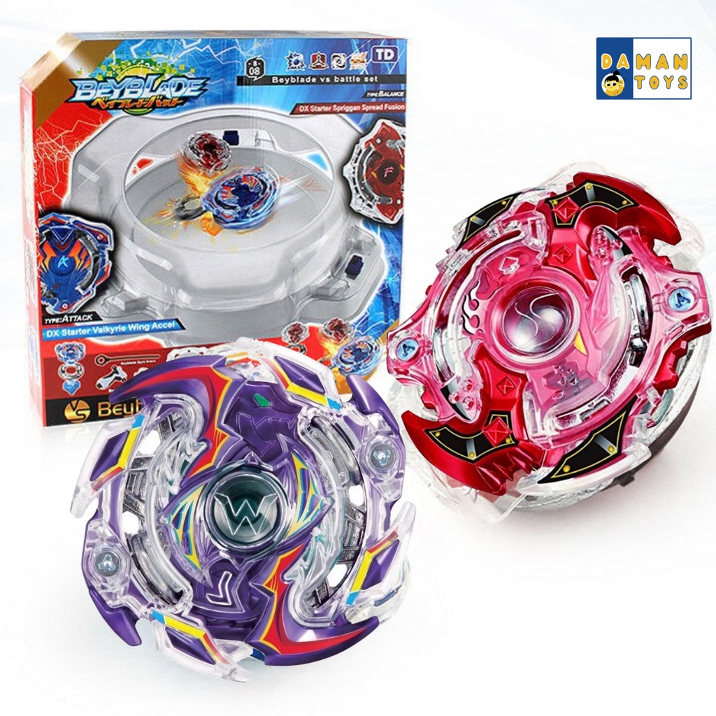 [PROMO] Mainan Gasing Beyblade VS Battle Set Valkyrie Spriggan Arena Gangsing Byblade Kado Hadiah Anak Laki