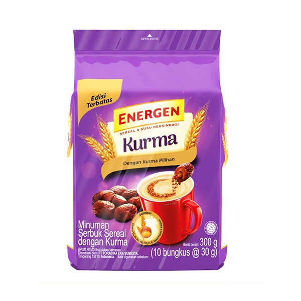 

ENERGEN KURMA POUCH 10S X 30 GR