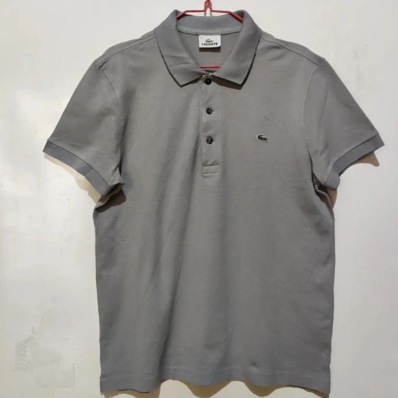 kaos polo lacoste second original