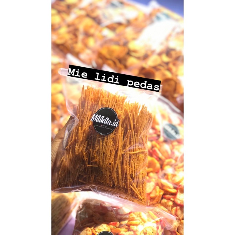 

mie lidi pedas kemasan 1/4kg