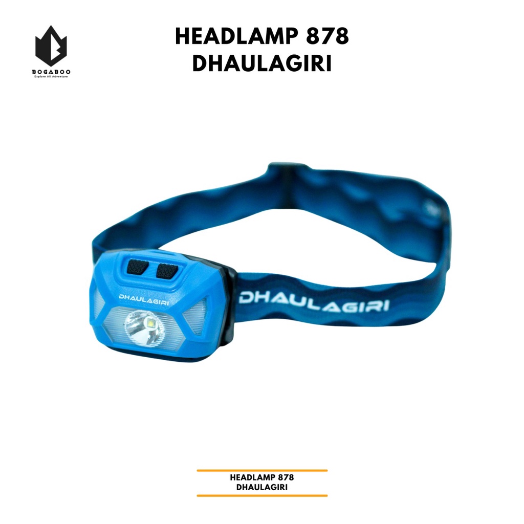 BISA COD Lampu Headlamp Dhaulagiri 878 - Senter Kepala - Lampu Kepala - Senter Kepala Led - Lampu LED