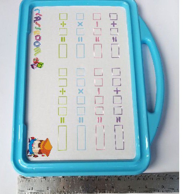 Papan Tulis Whiteboard+ Magnet Abjad / Drawing Board Mainan Edukasi Alat Belajar Anak PAUD