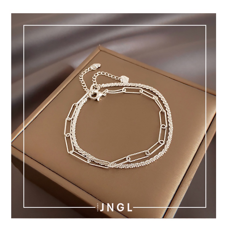 Gelang Tangan Wanita Desain Simple Unik Elegan Untuk Musim Panas