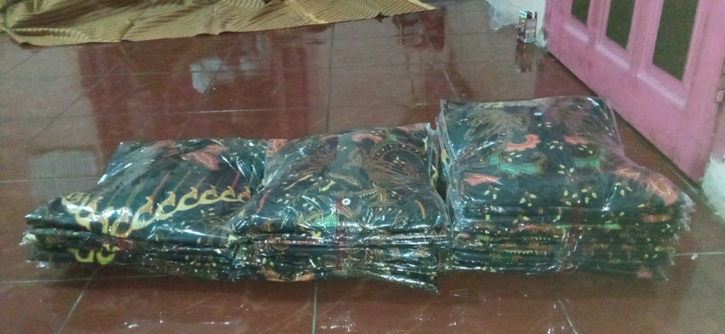 Maura Couple - Sania Ruffle Batik Couple Atasan Promo Murah M L Xl Xxl Terlaris Batik Solo