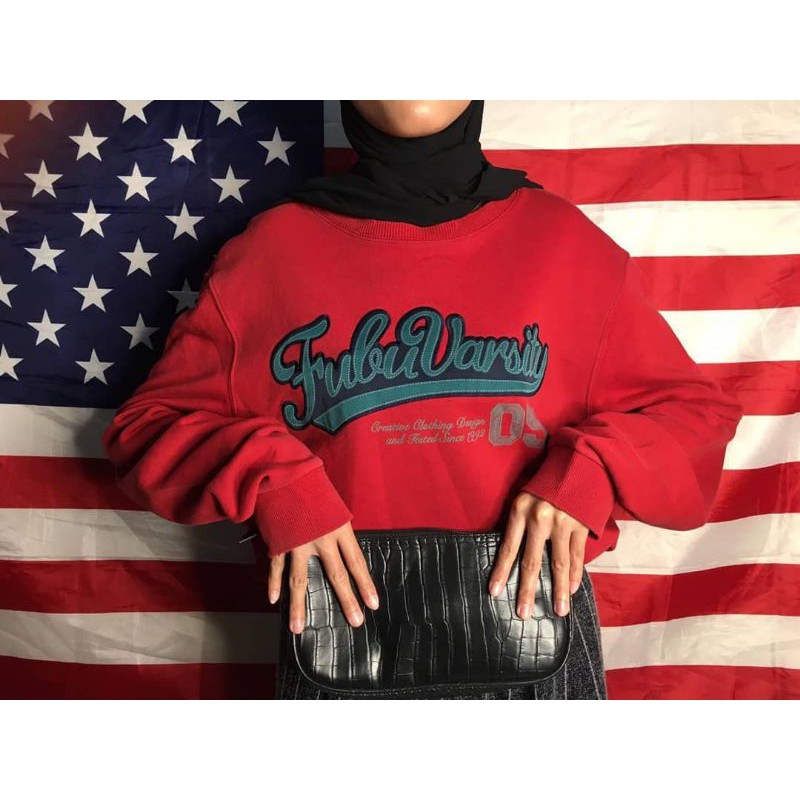 sweater crewneck fubu