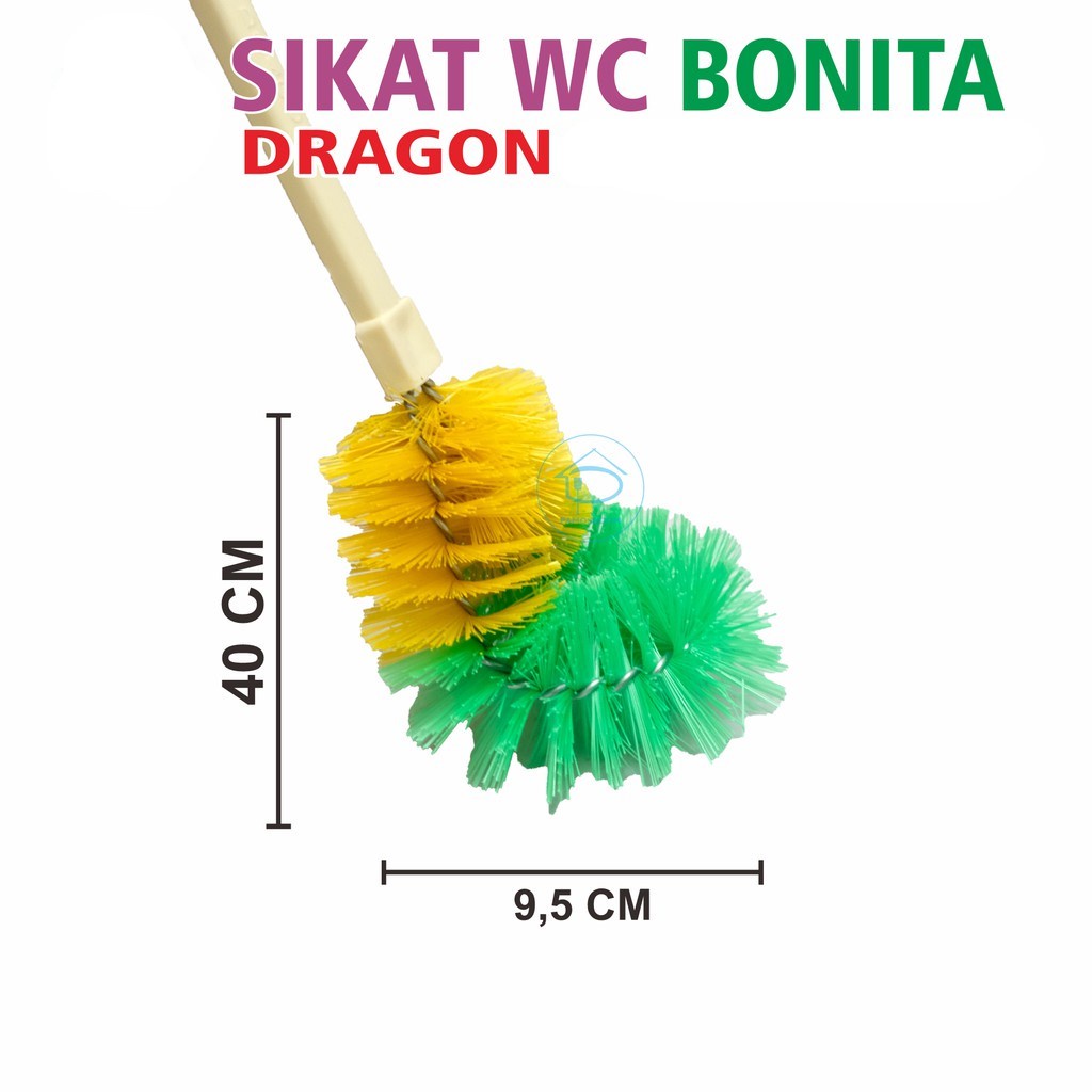 SIKAT lantai closet wc kamar mandi melengkung oval dragon bonita