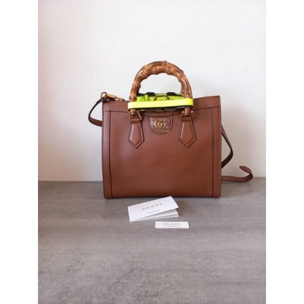 DC DIANA TOTE BAG BROWN