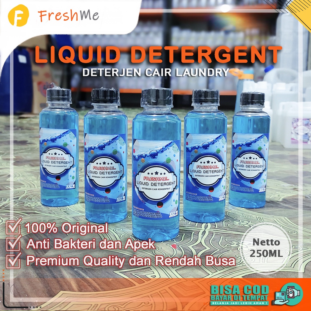 BEST 1 - DETERGENT Laundry Rendah Busa, Deterjen Cair Laundry Wangi, Liquid Detergent