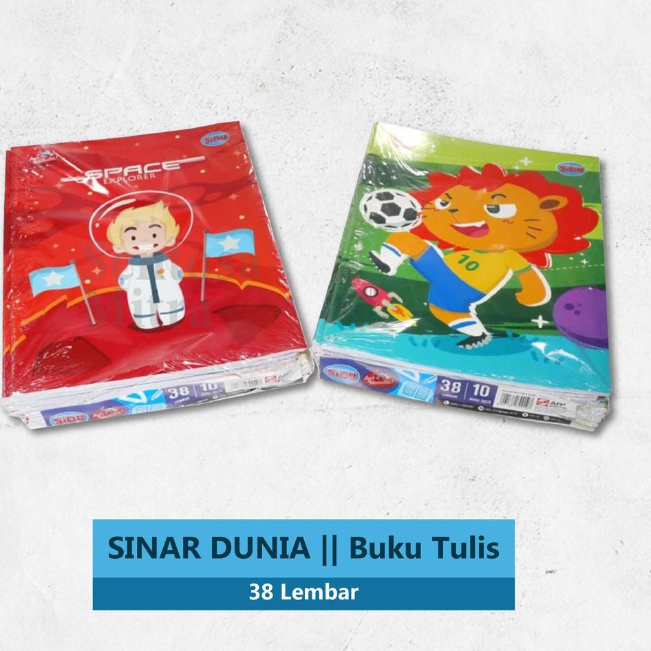 

Diskon Baru Buku Tulis Sinar Dunia 38 Lembar