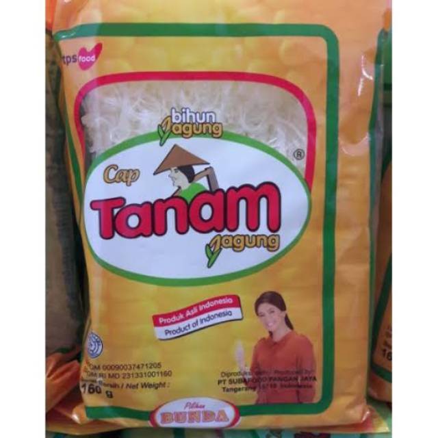 

TANAM JAGUNG BIHUN JAGUNG 160 GR