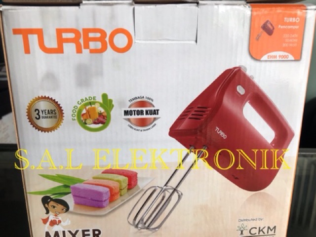 hand mixer turbo EHM 9000 Promo Sesaat