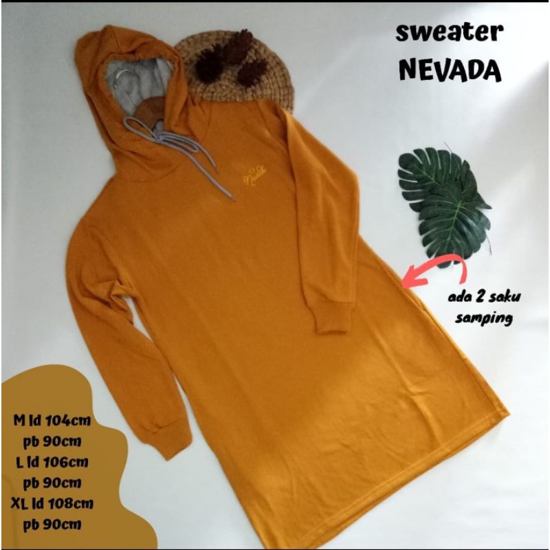 sweater tunik nevada