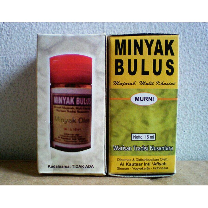 

Best Seller! Minyak Bulus