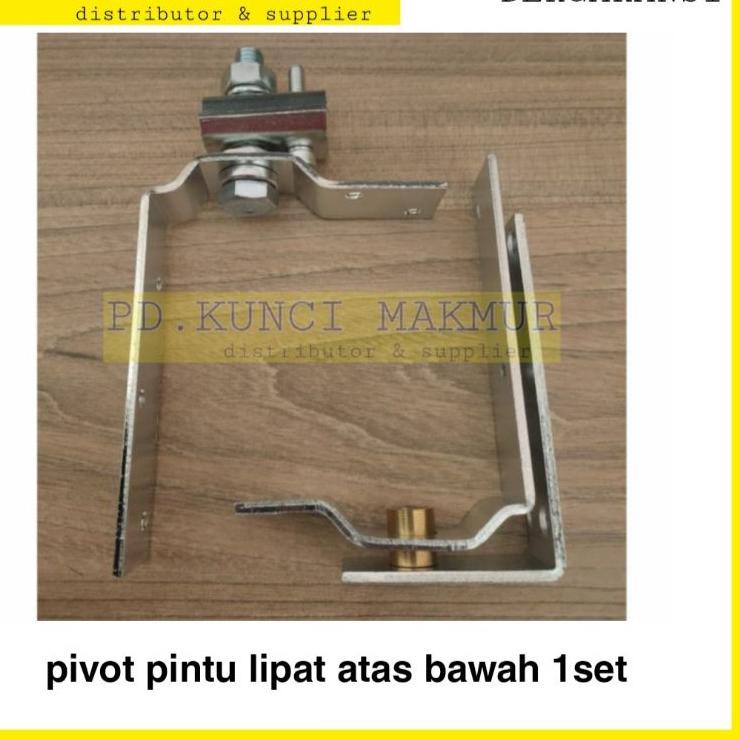 Dijamin Ekonomis pivot pintu lipat heavy duty 1set atas bawah pivot pintu gantung lipat folding gate