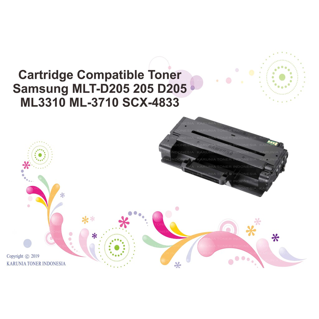 CATRDIGE Compatible Samsung MLT-D205 ML-3310 ML-3710 SCX-4833