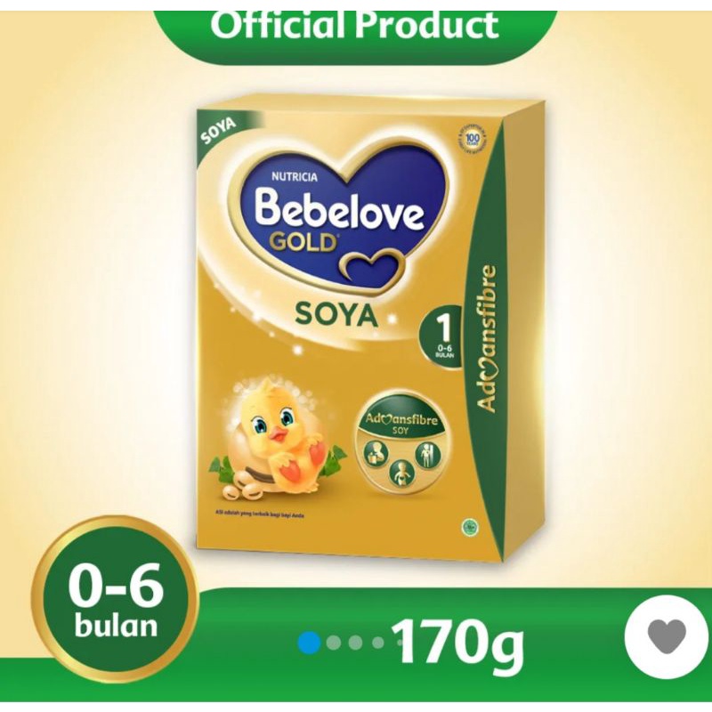 

BEBELOVE GOLD SOYA 1 170 GRAM