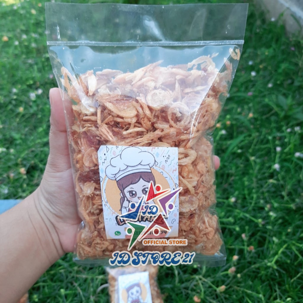 

HG BAWANG GORENG LESTARI 100 GRAM TANPA CAMPUR Banyak TEPUNG HALAL