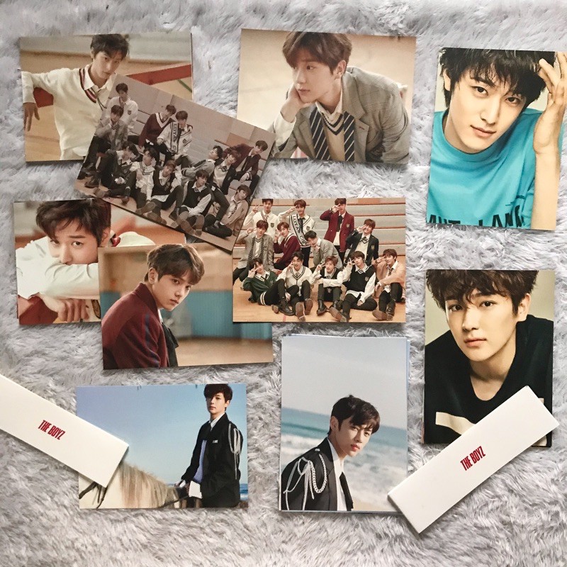 THE BOYZ The First The Start The Only POSTCARD - Live Fresh Ready Start Go Off Air Juyeon Hyunjae