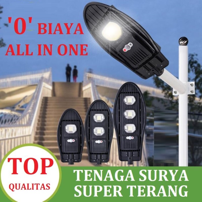 [WS]  Lampu jalan cobra solar panel all in one varian 50w-100w-150w LAMPU JALAN / PJU SOLAR PANEL COBRA