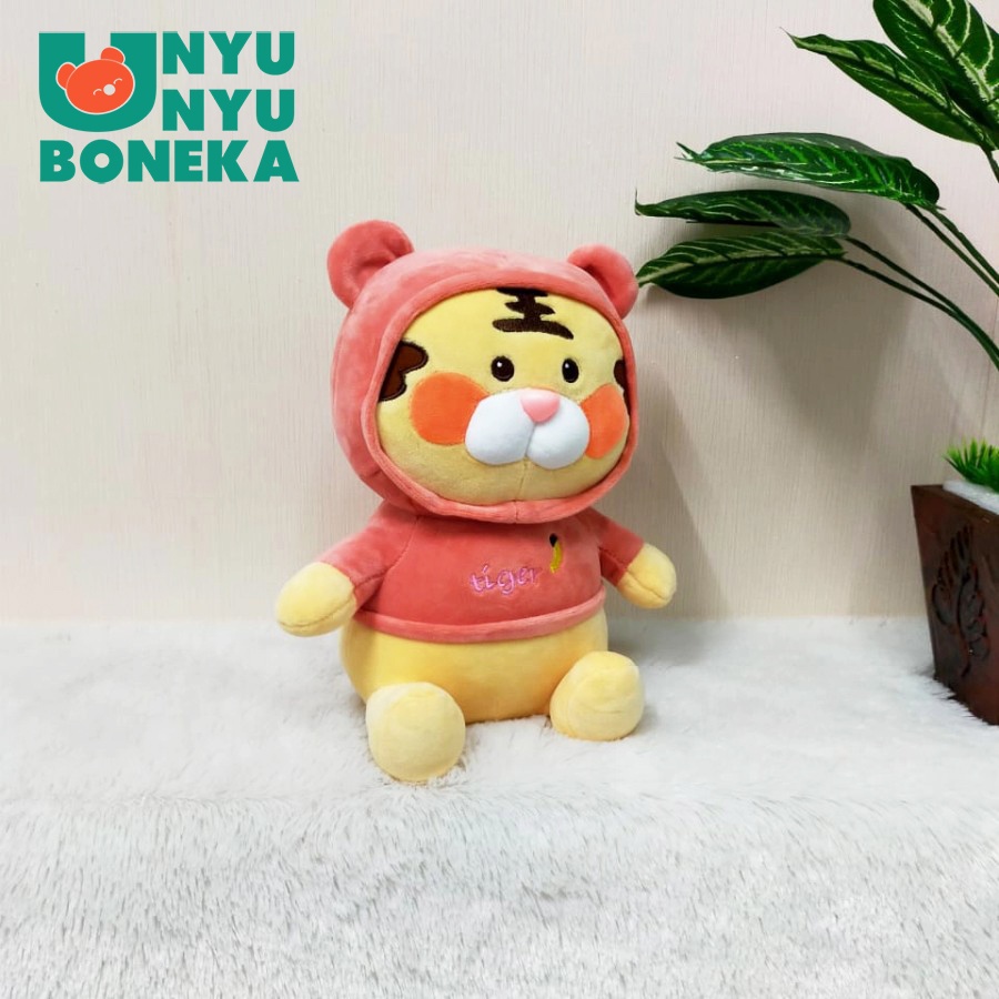 Boneka Macan Tiger size 27cm/36cm/Animal/Binatangmacan/DuniaBinatang