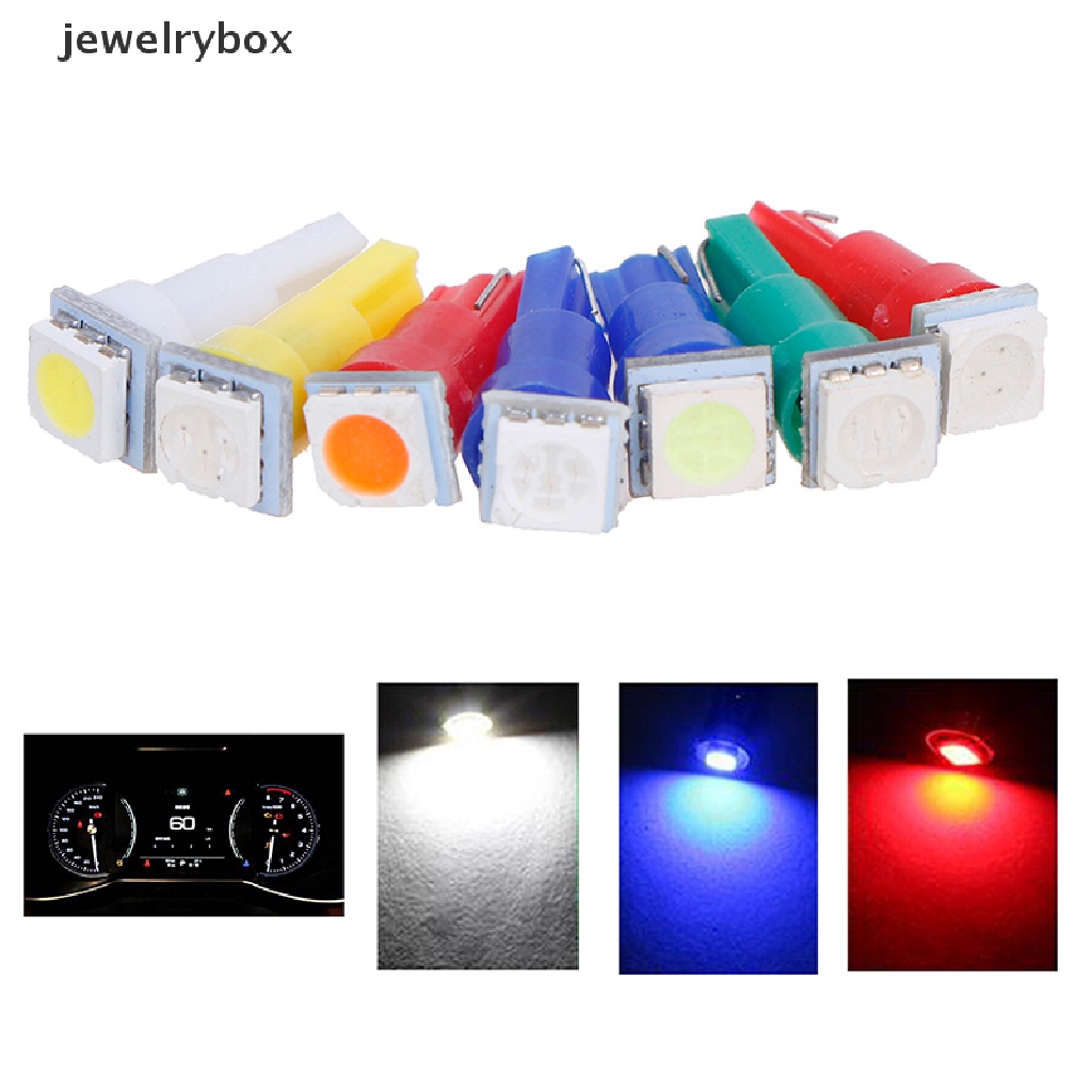 [Box] 50Pcs LED T5 5050 Instrument Light bulbs 24V DC LED Car Auto Gauge Lamp Boutique