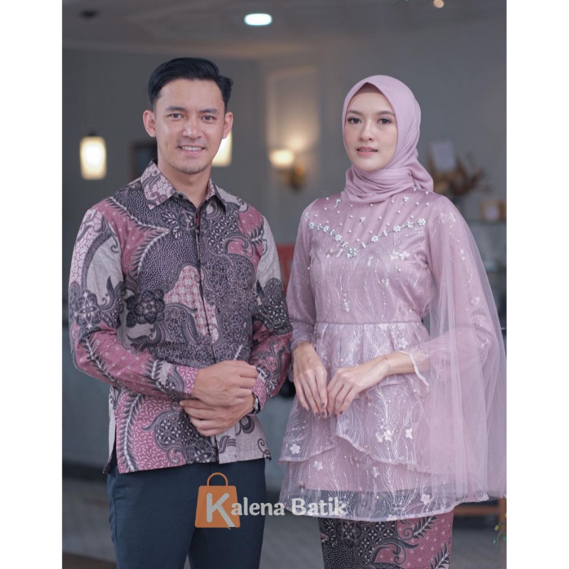 Kebaya Couple Modern Kebaya Wisuda Lamaran Baju Tunangan Batik Brukat Terbaru Baju Couple Pasangan Kondangan Terbaru 2022