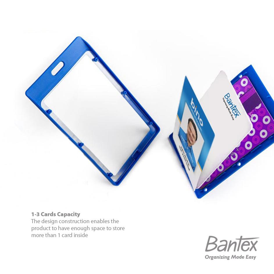 

ABJ Bantex ID Card Holder Lanyard Portrait Grey | Name Tag Tali Tempat Kartu Gantung | Abu-abu #8865 05✤ (Murah)Stock banyak ➝