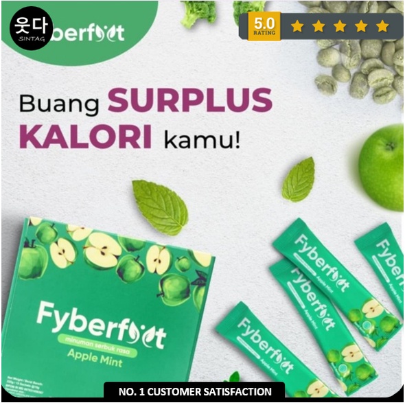 Minuman Diet Serat Fyberfyt Suplemen Detox Pelangsing Penurun BB Alami