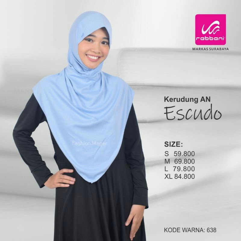 Kerudung Instan Escudo Rabbani Ori