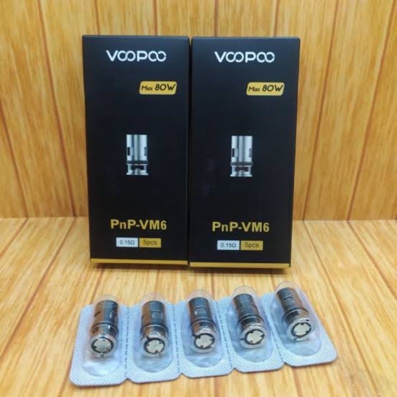 koil PnP-VM6 Coil Drag x/s/Argus Pro/gt/x/Drag max mesh 0,15ohm harga per 1 biji