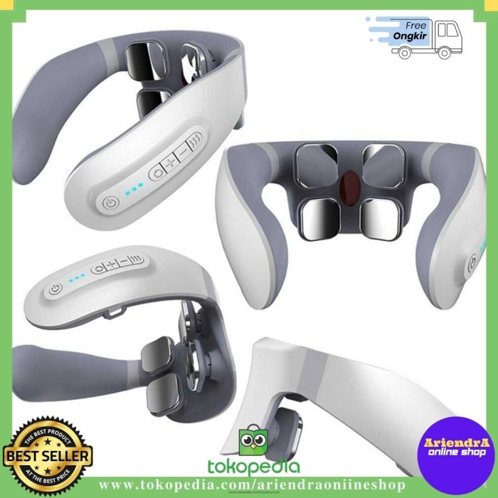 Alat Terapi Alat Terapi Pijat Elektrik Terapi Leher Punggung Vertebra(B5N5) Alat Pijat Getar Alat Te