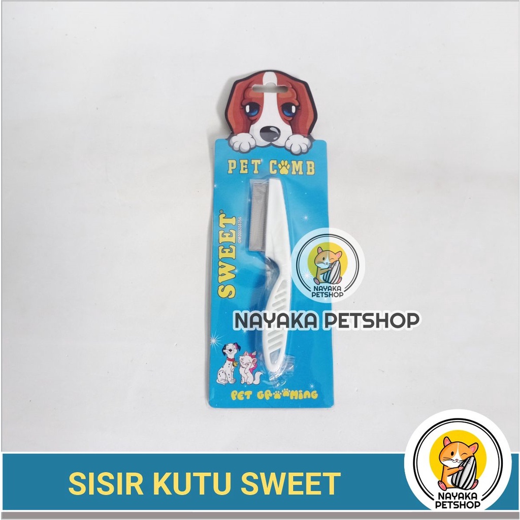 Sisir Kutu Kucing Serit Kutu Kelinci