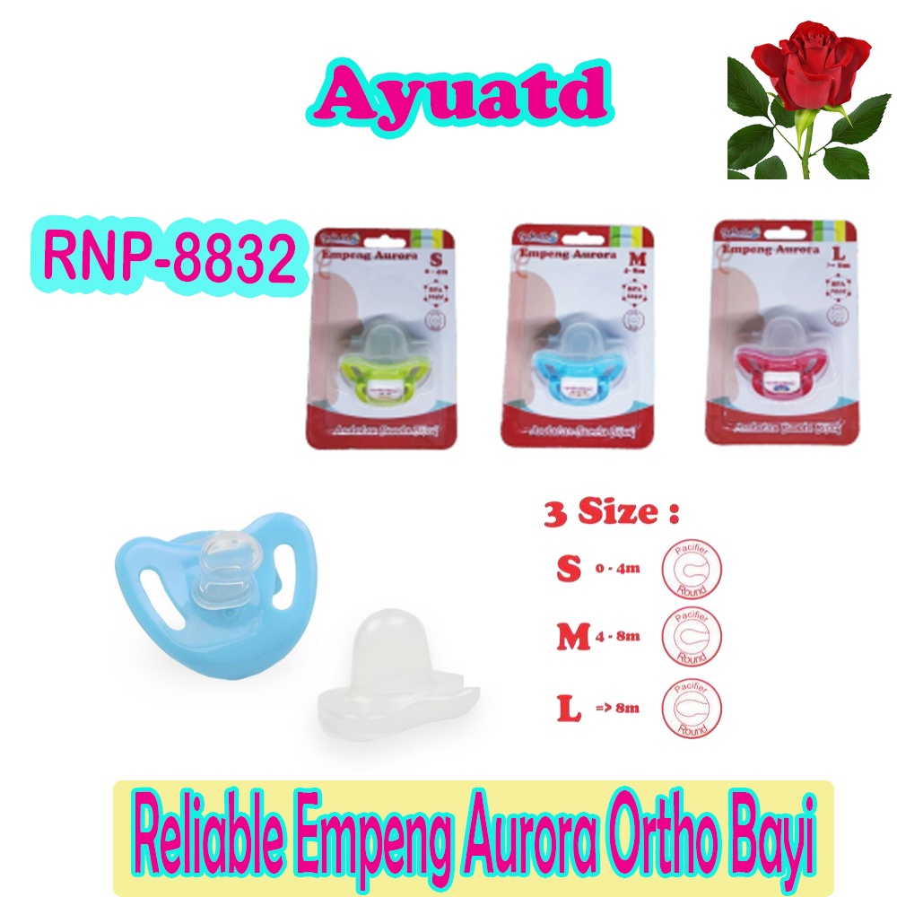 Reliable Empeng Aurora Ortho Bayi RNP-8832