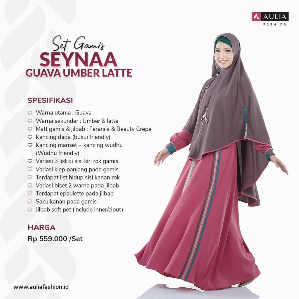 Harga Gamis Aulia Terbaik Dress Muslim Fashion Muslim April 2021 Shopee Indonesia